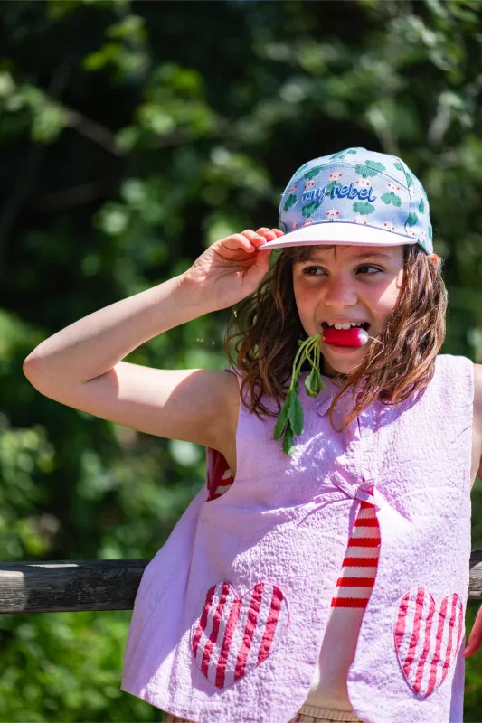 The Cotton Cloud - Summer Cap for Kids | Veggie Pals