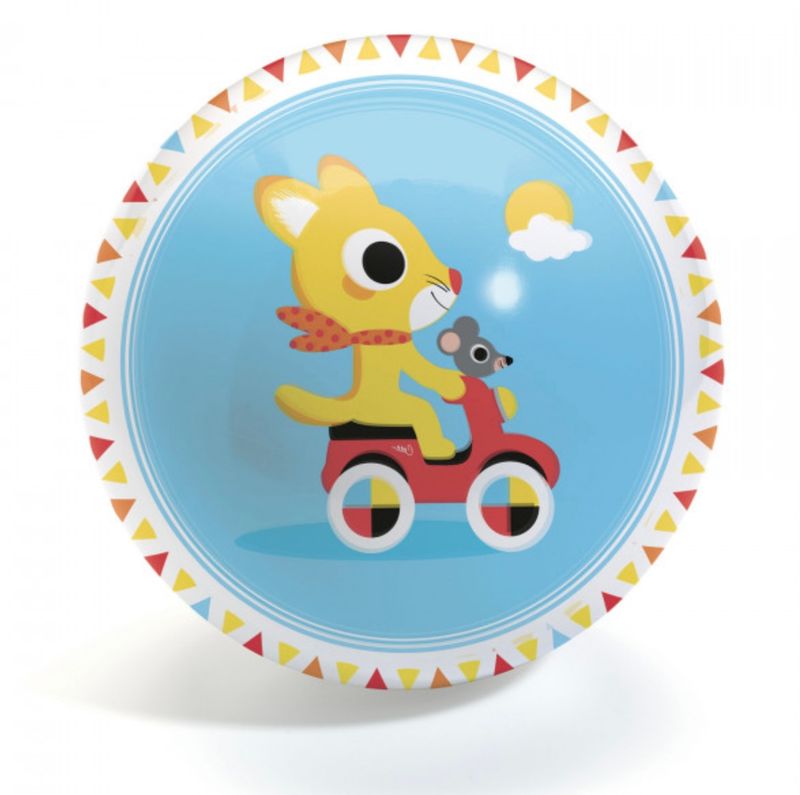 DJECO - Ball - Cute race - 12 cm ø