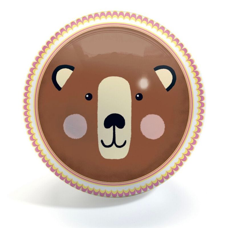 DJECO - Ball - Bear &amp; Fox - 22 cm ø