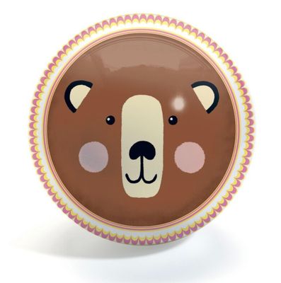 DJECO - Ball - Bear &amp; Fox - 22 cm ø