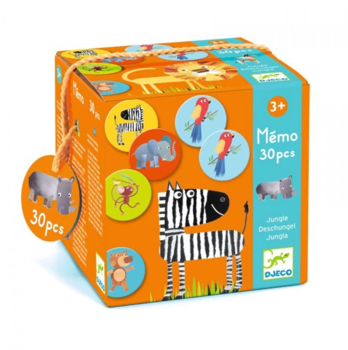 DJECO - Memory game - Jungle