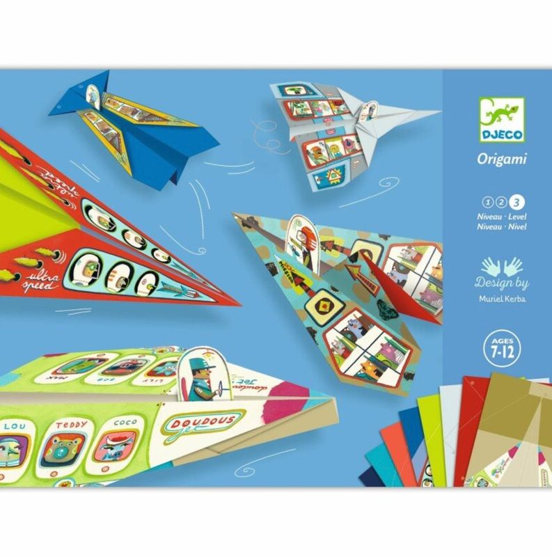 DJECO - Origami set - Planes