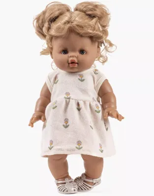Minikane - Emile &amp; Ida Soft Flowers Terry Cloth Bathrobe