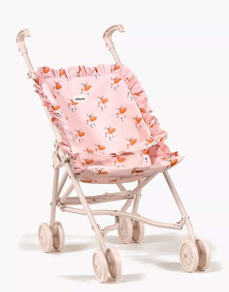 Minikane - Sweet deer ruffled doll stroller