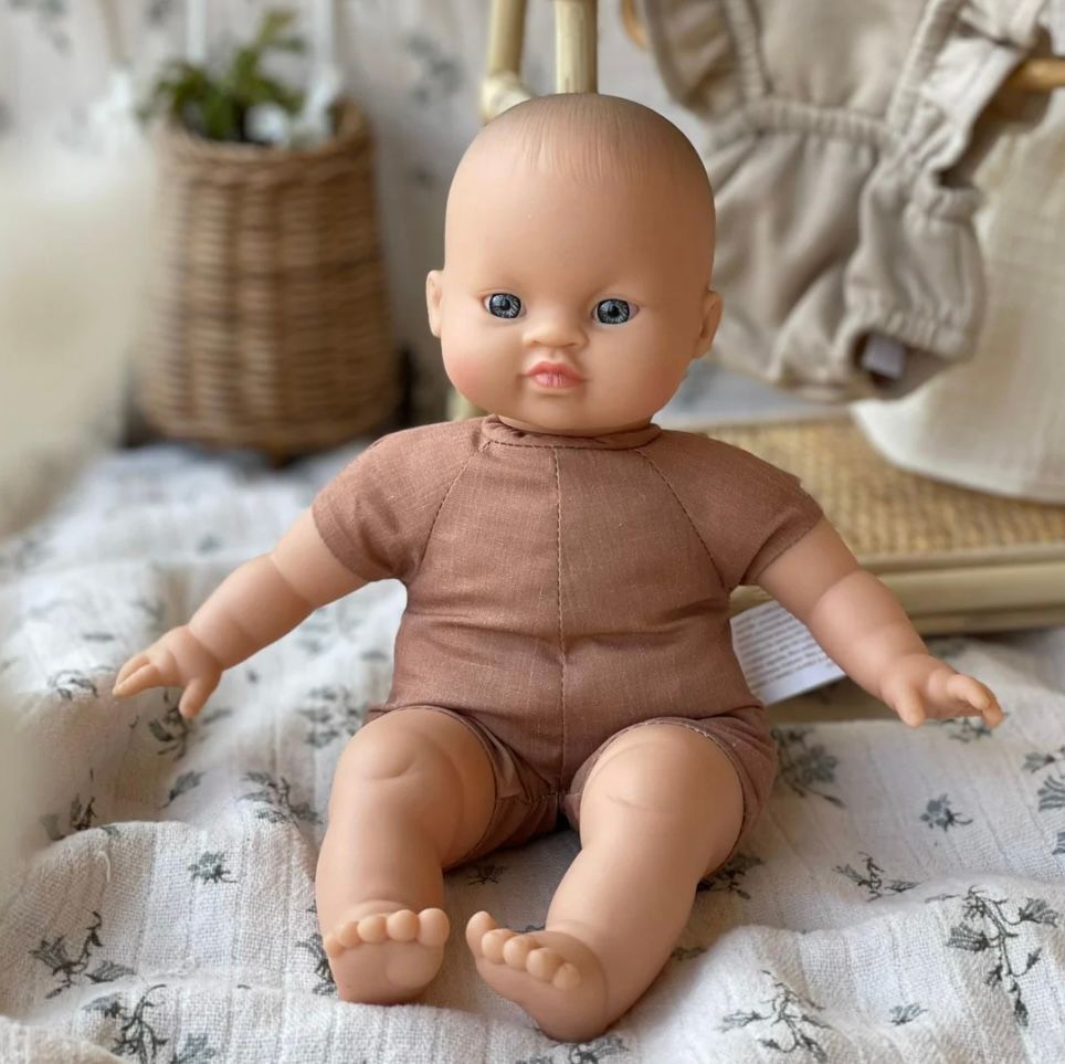 Minikane - MAÉ Vintage Babies doll with soft body