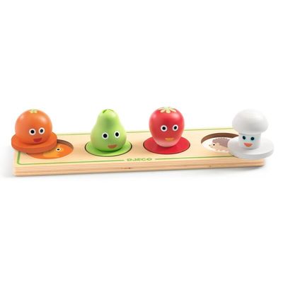 DJECO - Wooden puzzle - Vegi&#39;n&#39;Co