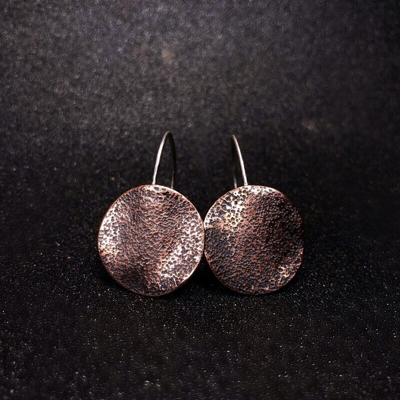 Copper Sandstone Earrings