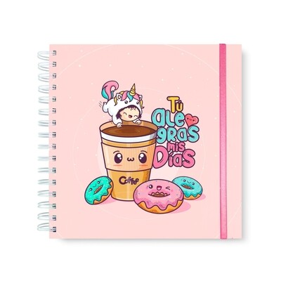 Cuaderno anillado Boni Coffee