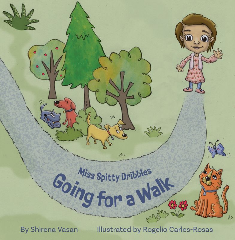Going for a Walk: Miss Spitty Dribbles 1
