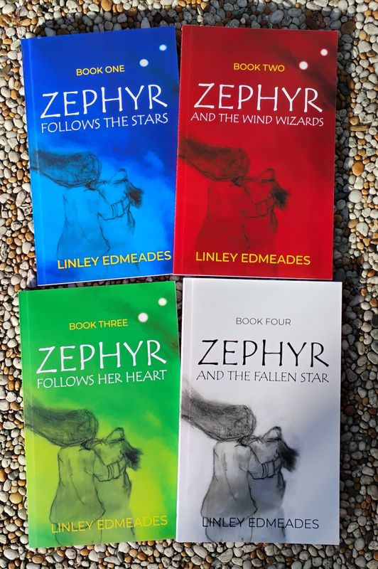 Zephyr & Redstar - Whole 4-book Series