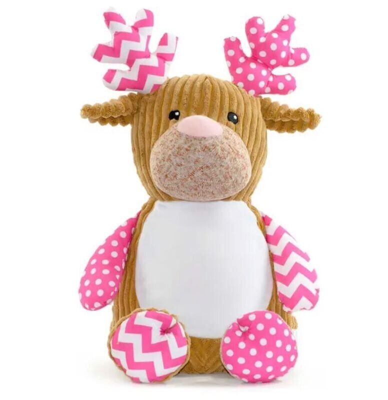Original Cubbies® Baby sensory Rentier Original Cubbies® Baby sensory Rentier" rosa