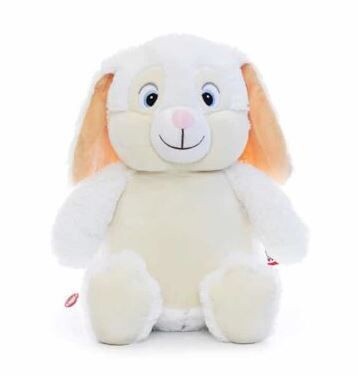 Cubbies® "White Bunny" bestickbares Kuscheltier