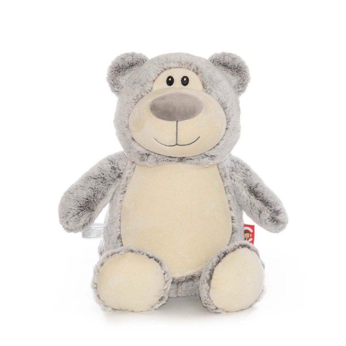 Cubbies® "Grauer Bär" bestickbares Kuscheltier