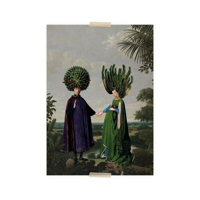 Postkarte - The Arnolfini Portrait