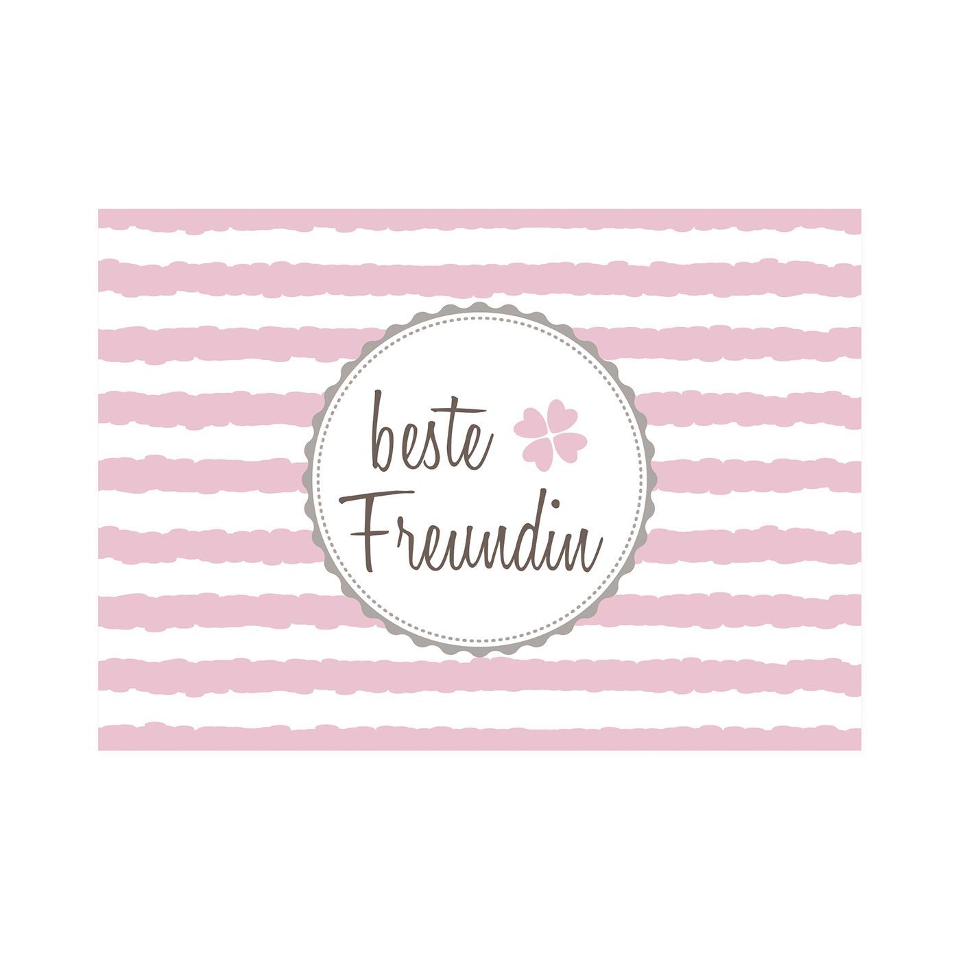 Postkarte beste Freundin