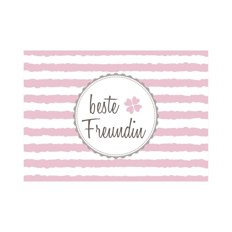 Postkarte beste Freundin