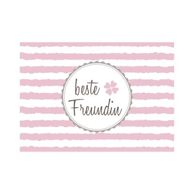 Postkarte beste Freundin