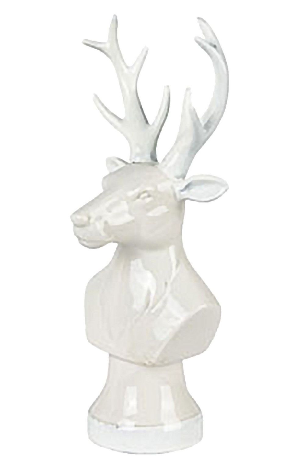 Keramik Hirsch Büste Höhe 24 cm