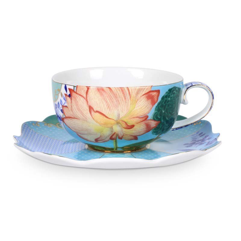 Pip Studio, Tasse und Untertasse Royal Flowers 225ml Pip Studio, Tasse und Untertasse Royal Flowers 225ml