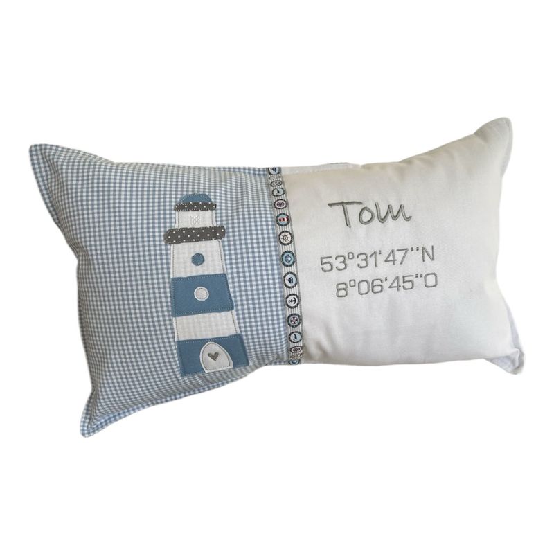 Geburtskissen 30cm x 50 cm Leuchtturm Geburtskissen 30cm x 50 cm Leuchtturm