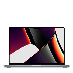 2021 Apple MacBook Pro “16 inch M1 pro chip 16GB RAM, 1TB” Silver.