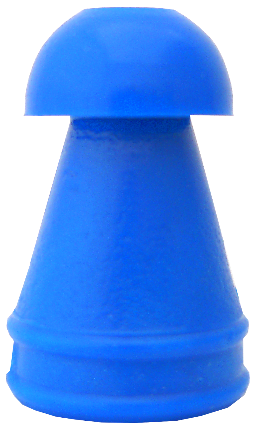 9 mm Blue Replacement Eartips KR Series (100/bag)