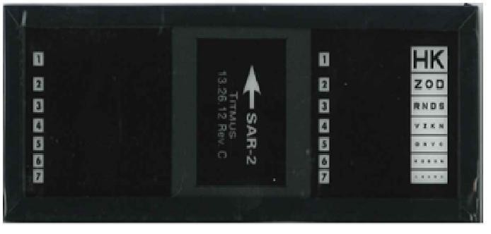 Titmus SAR-2 Slide, Sloan Letters