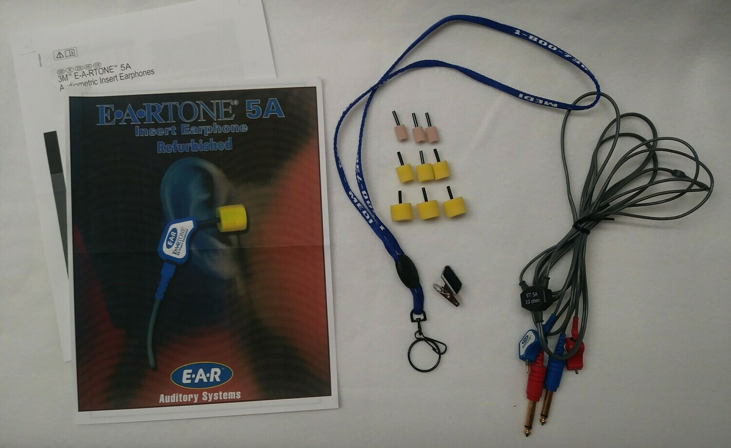 E-A-R-TONE 5A Earphones 50 Ohm—Like New (LIMITED SUPPLY) (7 LEFT) E-A-R-TONE 5A Earphones 50 Ohm—Like New (LIMITED SUPPLY) (7 LEFT)