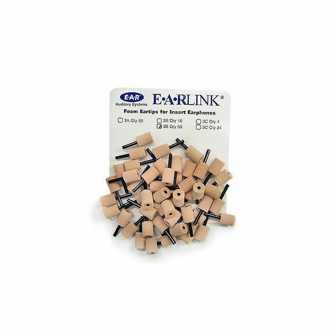 Pediatric Foam Eartips for Insert Phones(50/bag)