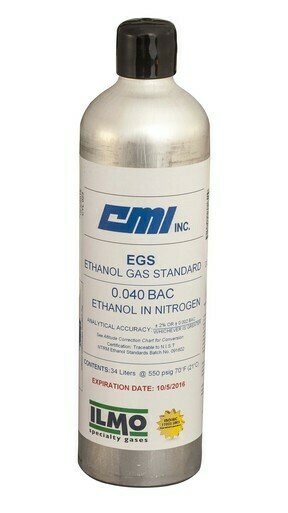 34L Ethanol Gas Cylinder - .040 Standard