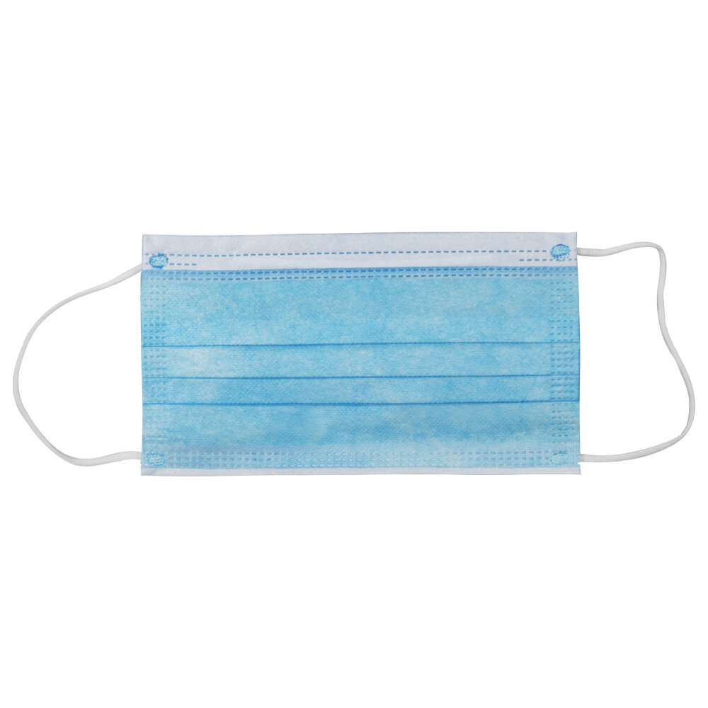 Disposable FDA-Certified SURGICAL Face Mask (100/box)