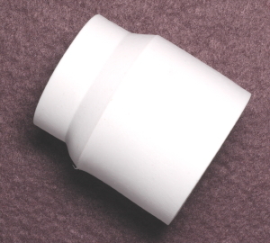 Hans Rudolph Adapter for 3 Liter Calibration Syringe