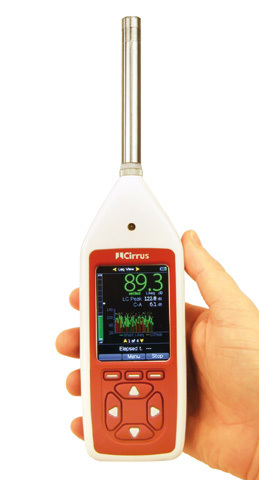NEW! CIRRUS Optimus Yellow Class 2 Sound Level Meter Kit with Data Logging
