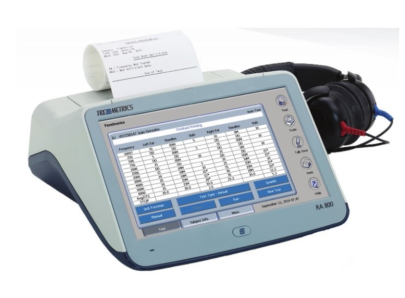 Tremetrics RA800 Easy-Touch Audiometer (call us for pricing) Tremetrics RA800 Easy-Touch Audiometer (call us for pricing)