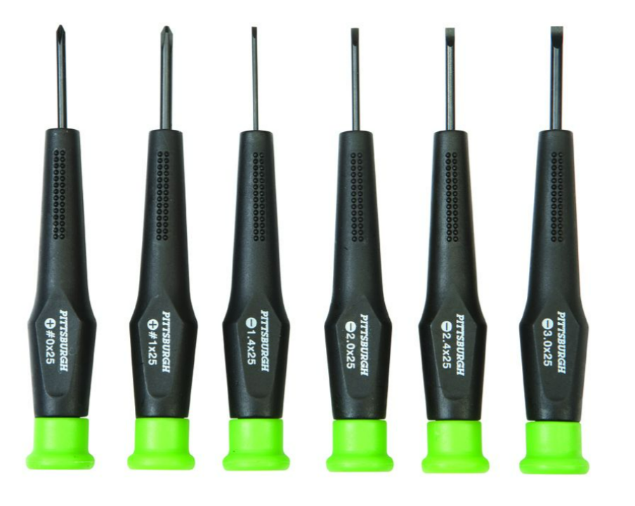 6 Piece Precision Screwdriver Set