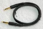 Premium 3&#39; Jump Cord, Gold Plug-Stereo