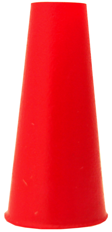 4 mm Red Replacement Eartips KR Series (100/bag)