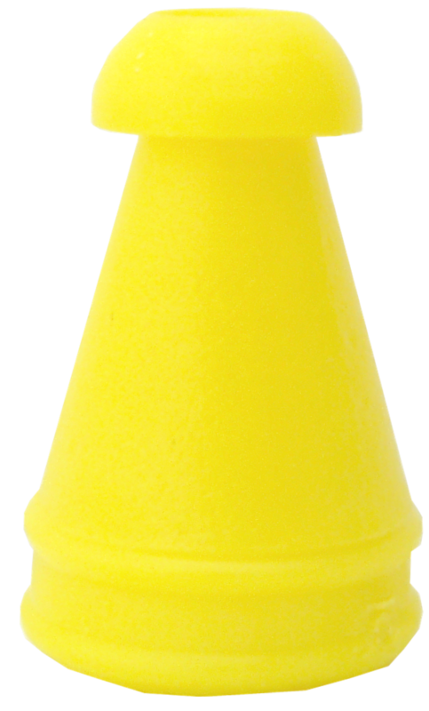 7 mm Yellow Replacement Eartips KR Series (100/bag)