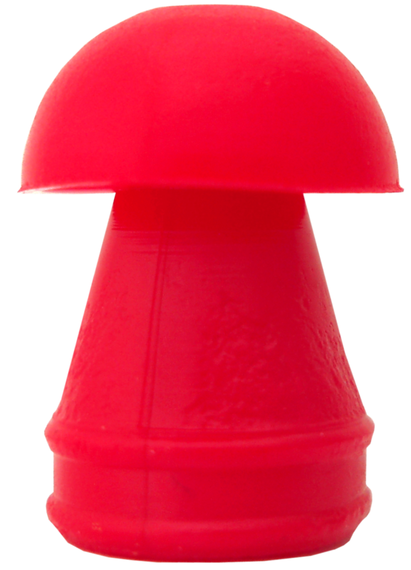 12 mm Red Replacement Eartips KR Series (100/bag)