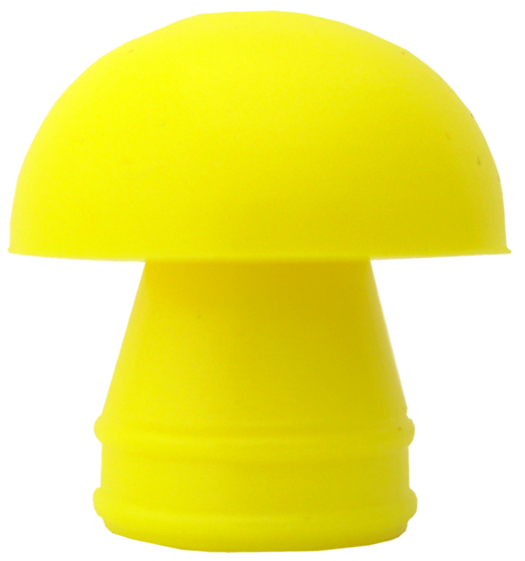 16 mm Yellow Replacement Eartips KR Series (100/bag)