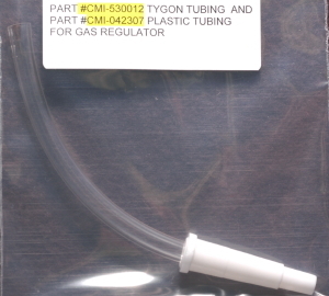 Calibration Adapter for Gas Cylinder with Plastic Tubing