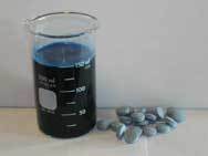 Toilet Bowl Blue Dye Tablets (100/Bottle)
