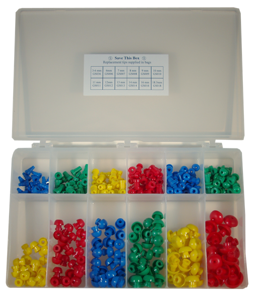 Single Use Eartip Kit GS Series  (300 per Box)