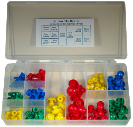 Single Use Eartip Kit  GS Series (120 per Box)