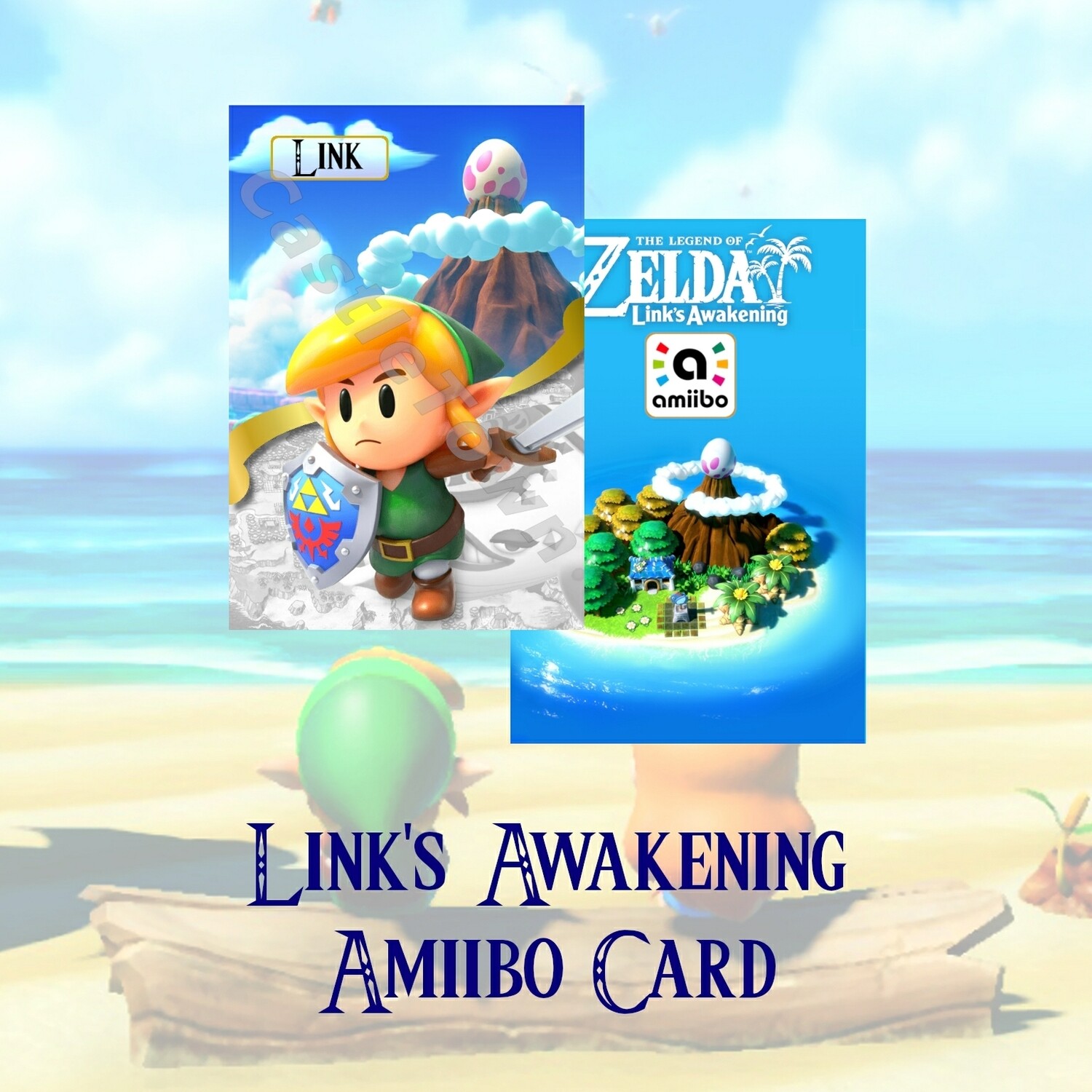Legend of Zelda: Link's Awakening Amiibo Card