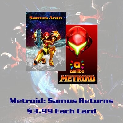Metroid: Samus Returns Amiibo Card