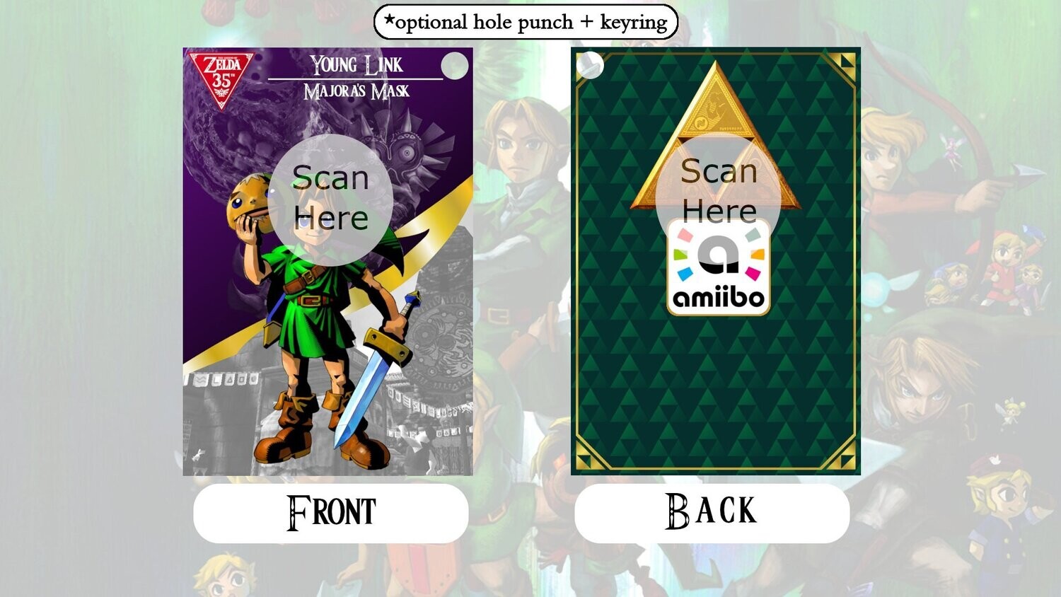 Legend of Zelda Amiibo Cards