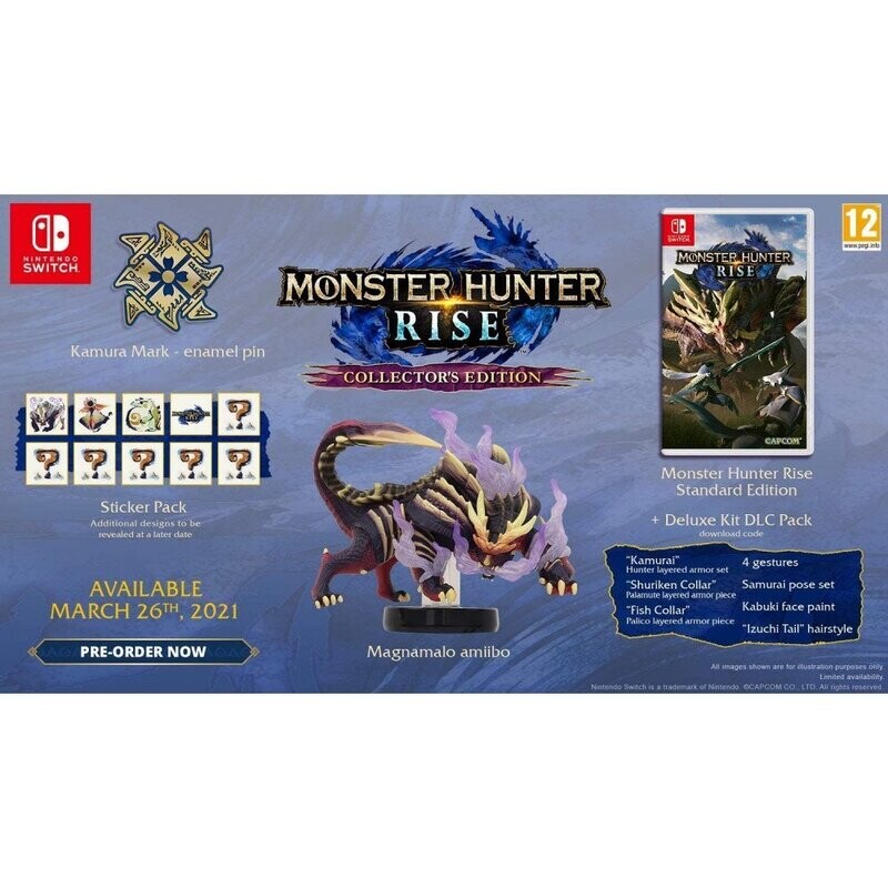 Monster Hunter Rise Collector's Edition - Nintendo Switch