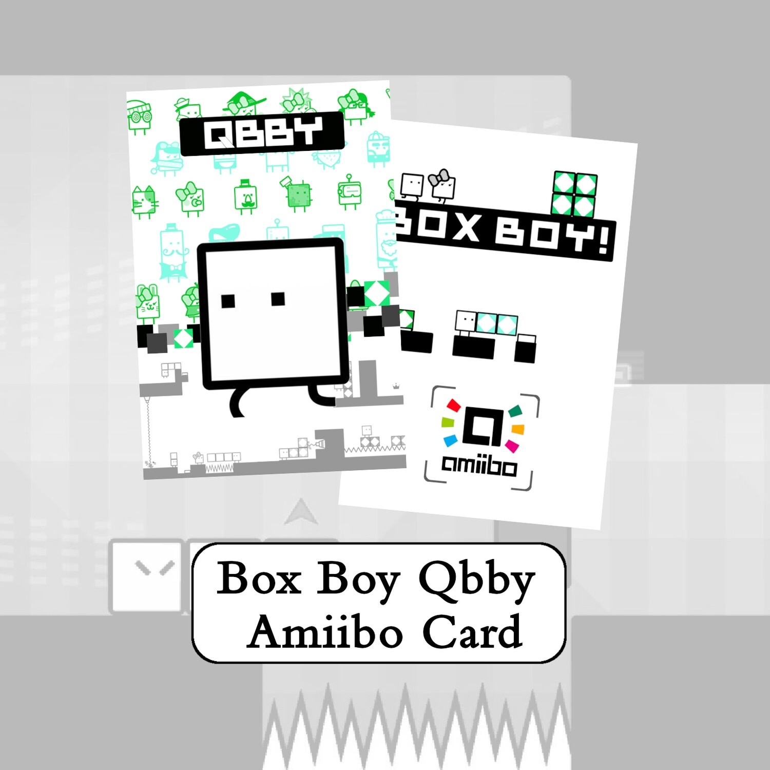 Qbby Box Boy Amiibo Card