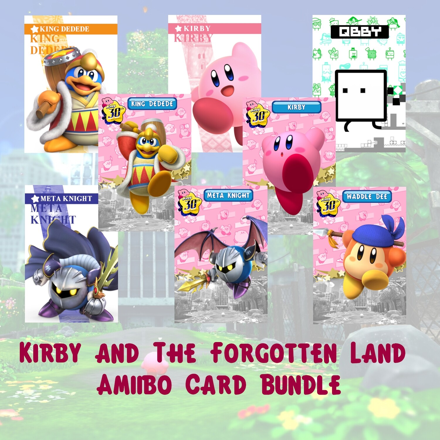 Full list of amiibo rewards in Kirby and the Forgotten Land